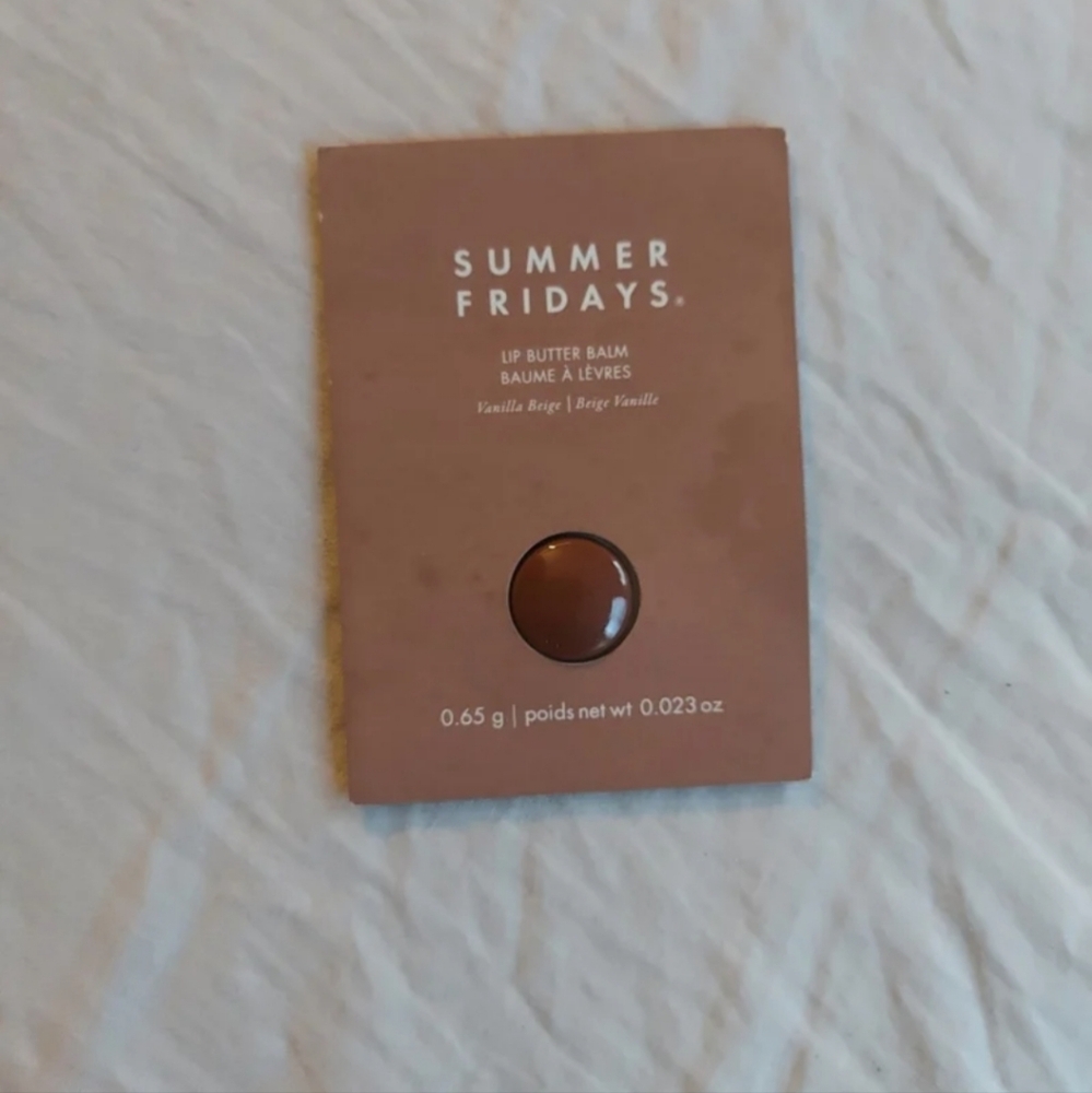 Summer fridays lip butter balm sample